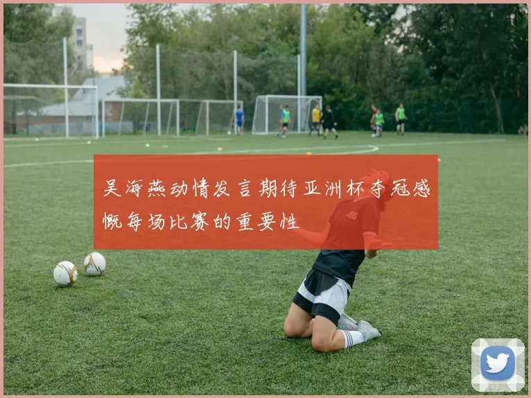 吴海燕动情发言期待亚洲杯夺冠感慨每场比赛的重要性